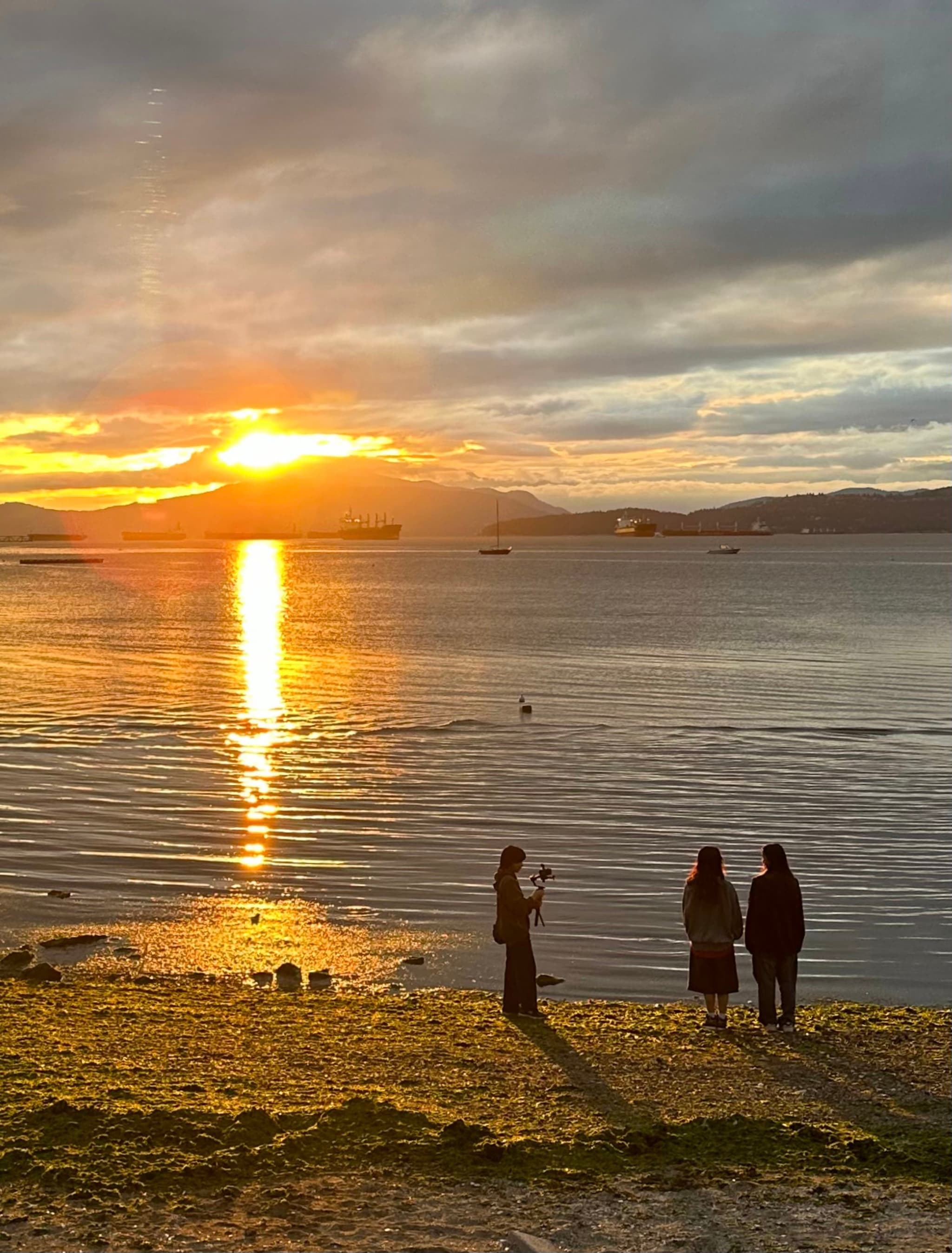 Kitsilano Beach Golden Hour