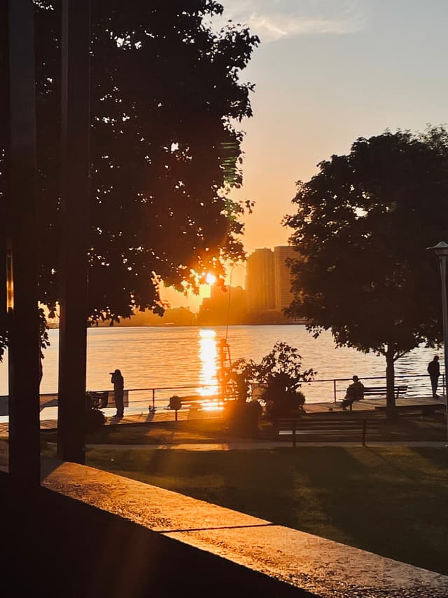 Ontario Lake Golden Hour